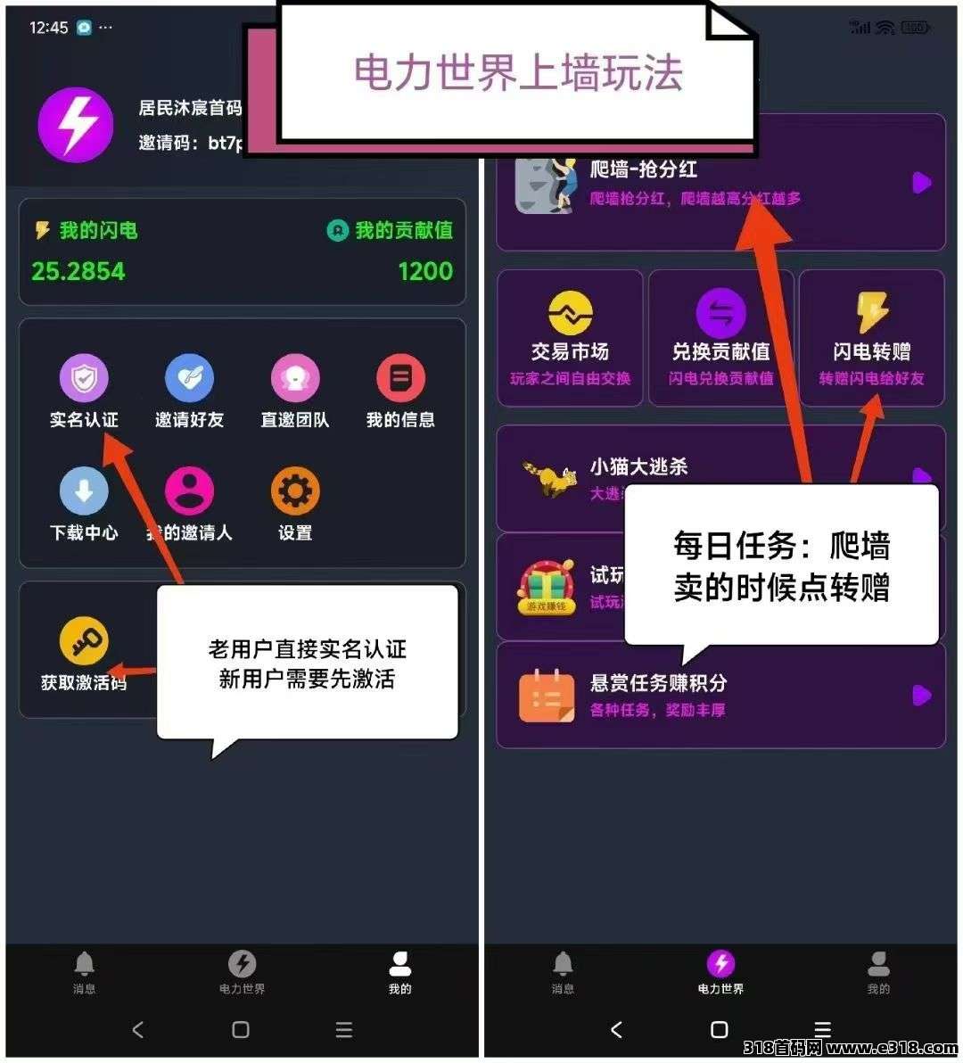 电力世界，零撸黑马，无广告，激活码有限，现下最稳定**项目