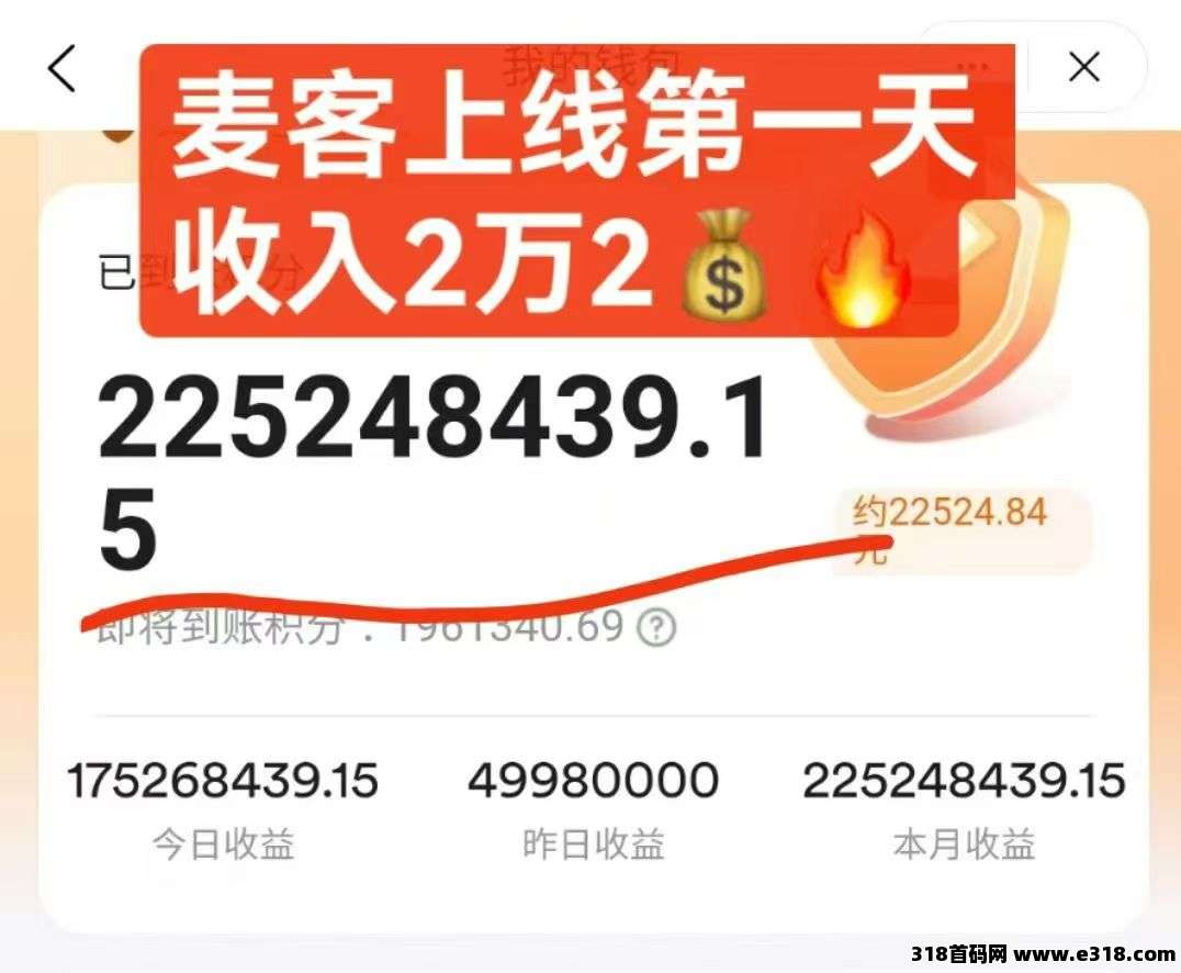 【麦客】趣吧公司神盘，最少干3年的项目，有扶持！