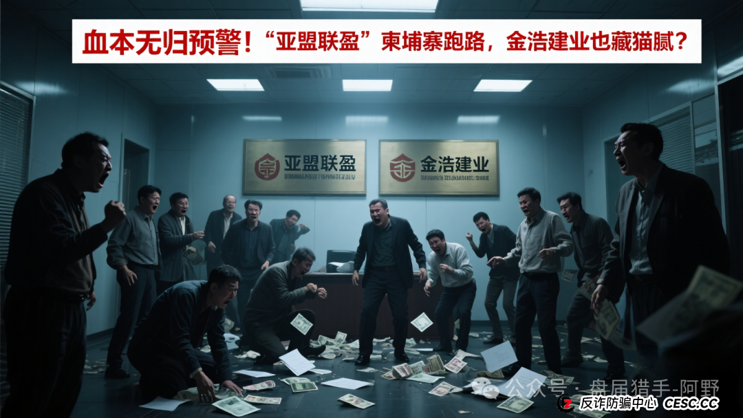 血本无归预警!“亚盟联盈”柬埔寨跑路,金浩建业也藏猫腻? 血本无归预警!“亚盟联盈”柬埔寨跑路,金浩建业也藏猫腻?