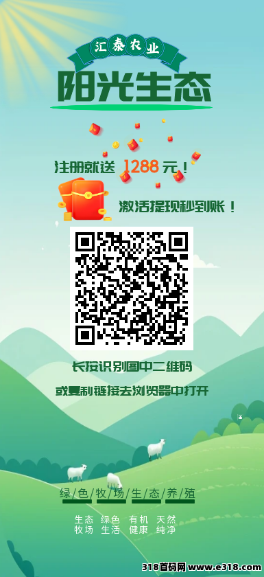 阳光生态，这个项目真的太顶了，提米秒到账
