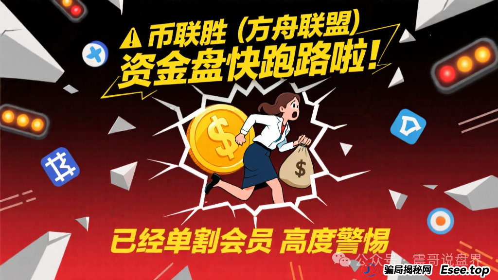 币联胜(方舟联盟)资金盘快跑路啦!已经单割会员,高度警惕 币联胜(方舟联盟)资金盘快跑路啦!已经单割会员,高度警惕