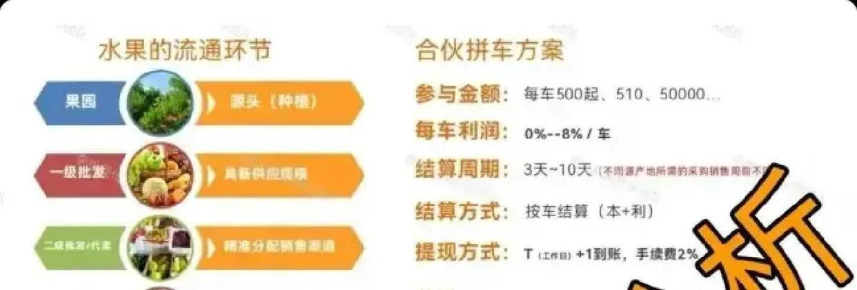 拼车赚钱隐藏套路,九彩果鲜水果拼单高返利背后的风险提示 拼车赚钱隐藏套路,九彩果鲜水果拼单高返利背后的风险提示