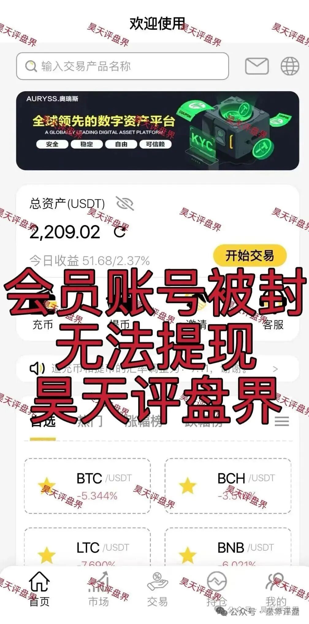 奥瑞斯交易所（智言团队）合约跟单类资金盘骗局，老卓改名老陆又来割韭菜了，已经开始单割，高度预警，即将崩盘跑路！